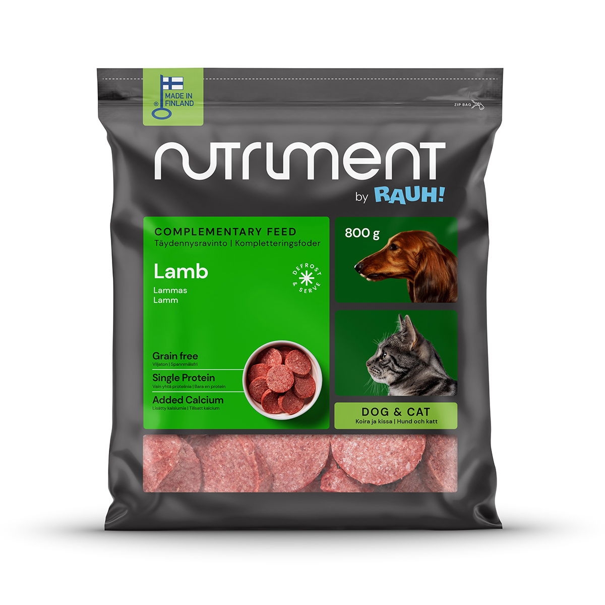 Nutriment by RAUH! Агнешки медальони 800 гр.