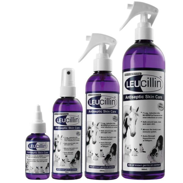 Leucillin | Антисептичен спрей за първа помощ за домашни любимци