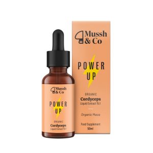 Mussh & Co Power Up | Екстракт от кордицепс и органична мака за хора