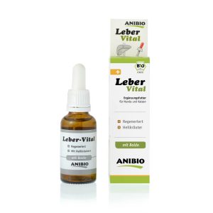 ANIBIO Liver Vital – Естествена подкрепа за черния дроб при кучета и котки