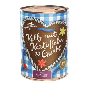 GRAIN-FREE Octoberfest меню с телешко месо, картофи, круши и краставици 400 гр.